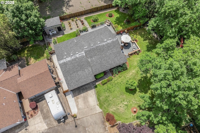 2648 SE Risley Ave, Milwaukie, OR 97267 - drone / aerial view