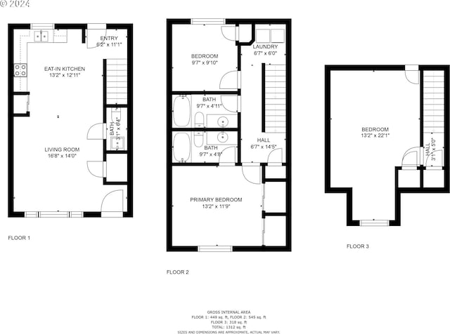 10827 E Burnside St, Portland, OR 97035 - home floor plan