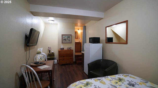 145 E Franklin Ave, Dayville, OR 97825 - bedroom featuring dark wood-style floors