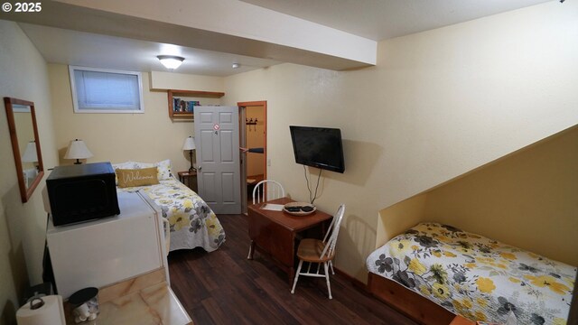 145 E Franklin Ave, Dayville, OR 97825 - bedroom featuring dark wood-style floors