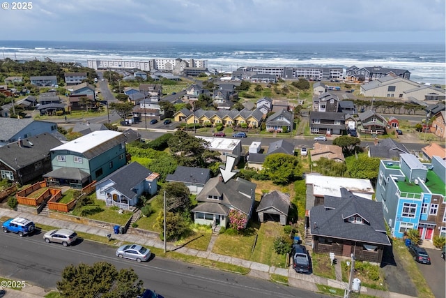 118 SW Brook St, Newport, OR 97365 - aerial view of residential area with a nearby body of water