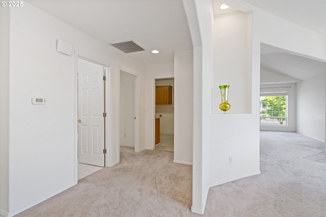 1939 NE Harewood Pl, Hillsboro, OR 97124 - corridor featuring carpet flooring, baseboards, and recessed lighting