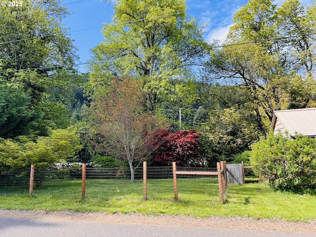 42799 Leaburg Dr, Walterville, OR 97489 - view of yard featuring fence