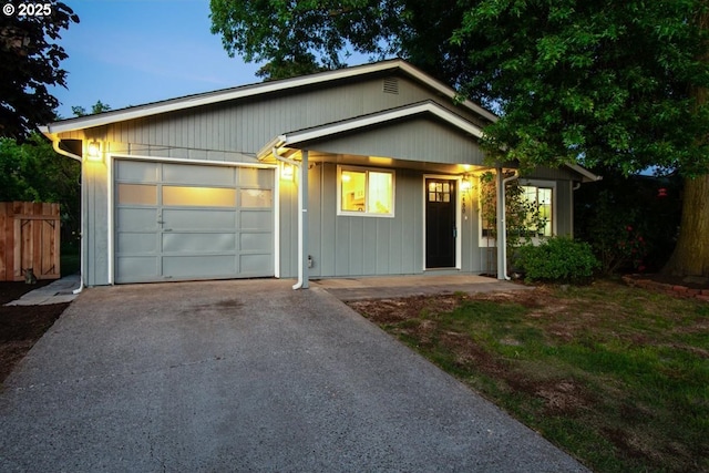 2450 Eddy Ave NE, Salem, OR 97301 - ranch-style home with asphalt driveway and an attached garage