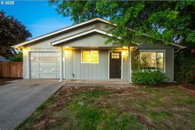 2450 Eddy Ave NE, Salem, OR 97301 - ranch-style home with an attached garage and asphalt driveway