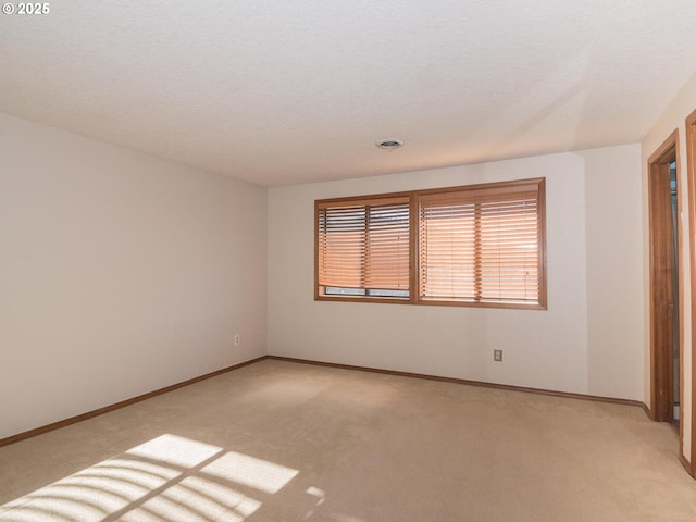 empty room with light carpet