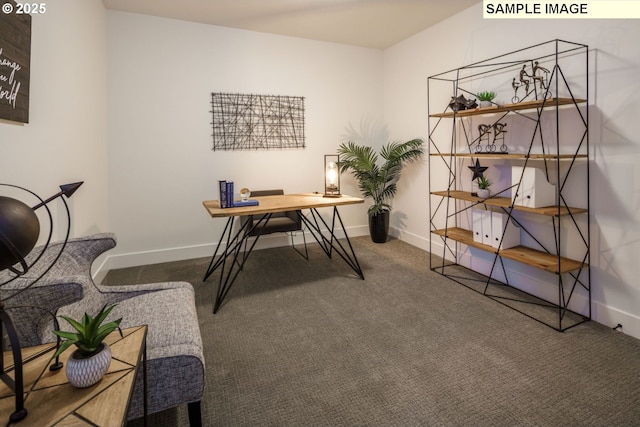 1403 N 41st Pl, Ridgefield, WA 98642 - office with carpet floors and baseboards