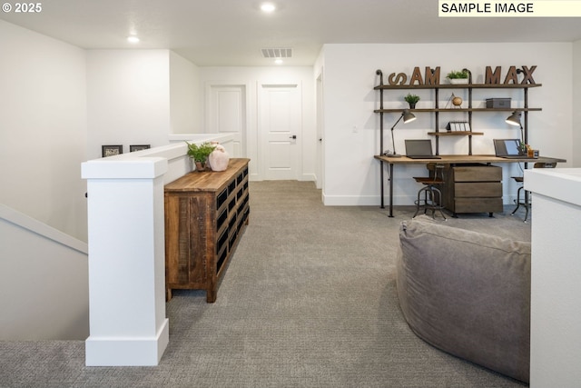 1403 N 41st Pl, Ridgefield, WA 98642 - carpeted office featuring recessed lighting and baseboards