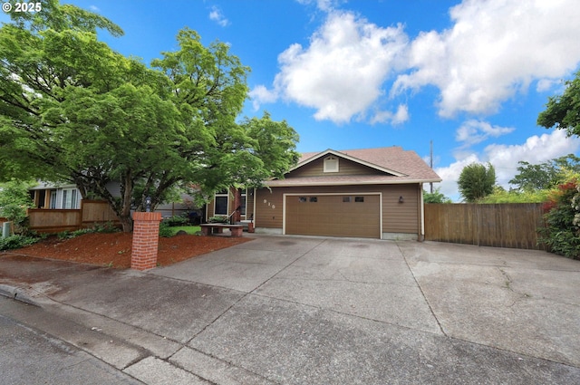 915 Marquet Way, Eugene, OR 97401 - view of front of home featuring an attached garage and concrete driveway