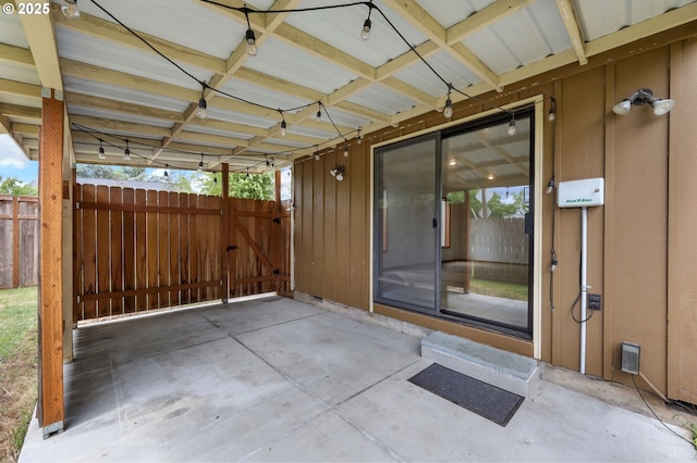 915 Marquet Way, Eugene, OR 97401 - view of patio / terrace with a gate