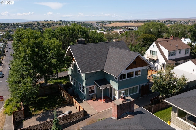 1001 NW Despain Ave, Pendleton, OR 97801 - view from above of property