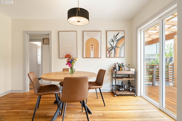 6232 NE 6th Ave, Portland, OR 97211 - dining room featuring light wood finished floors and baseboards