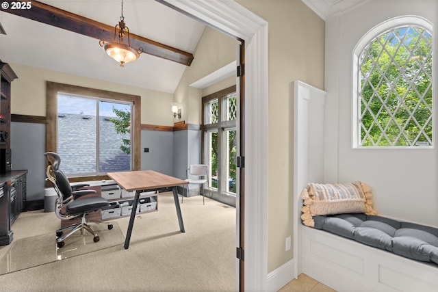 9641 SE Nicholas Dr, Happy Valley, OR 97086 - office area with healthy amount of natural light