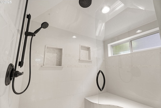 9641 SE Nicholas Dr, Happy Valley, OR 97086 - full bath featuring a tile shower