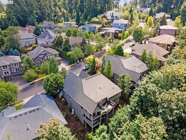 9641 SE Nicholas Dr, Happy Valley, OR 97086 - aerial perspective of suburban area