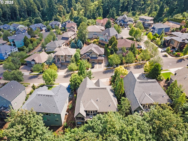 9641 SE Nicholas Dr, Happy Valley, OR 97086 - aerial perspective of suburban area