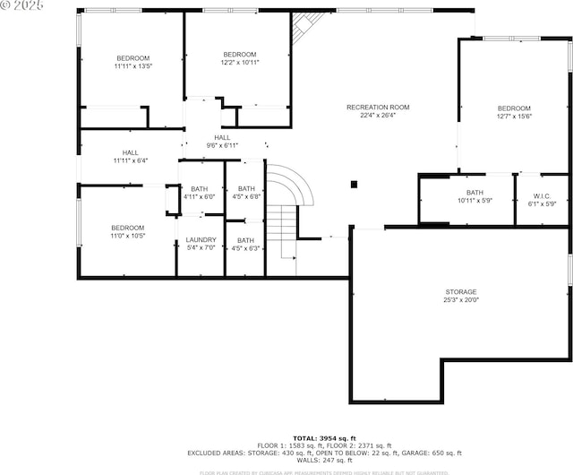9641 SE Nicholas Dr, Happy Valley, OR 97086 - view of floor plan / room layout