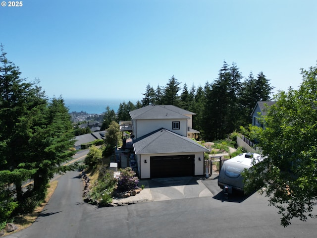 97661 Marina Heights Loop, Brookings, OR 97415 - view of front of property featuring driveway
