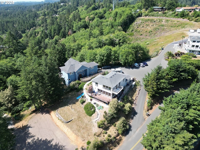 97661 Marina Heights Loop, Brookings, OR 97415 - drone / aerial view of a forest