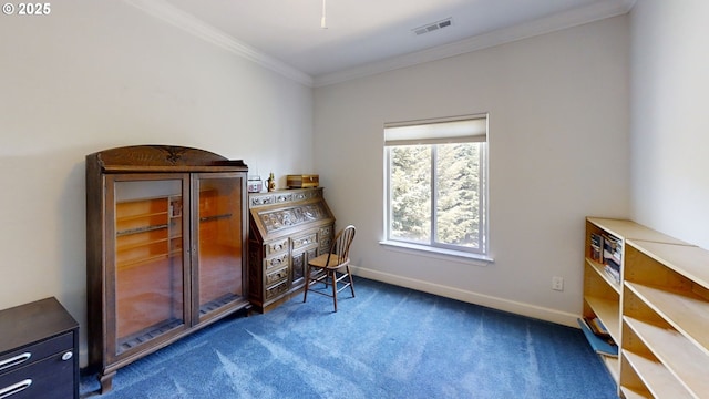97661 Marina Heights Loop, Brookings, OR 97415 - office space featuring carpet floors and crown molding
