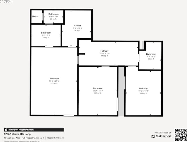 97661 Marina Heights Loop, Brookings, OR 97415 - view of property floor plan