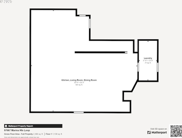 97661 Marina Heights Loop, Brookings, OR 97415 - view of room layout