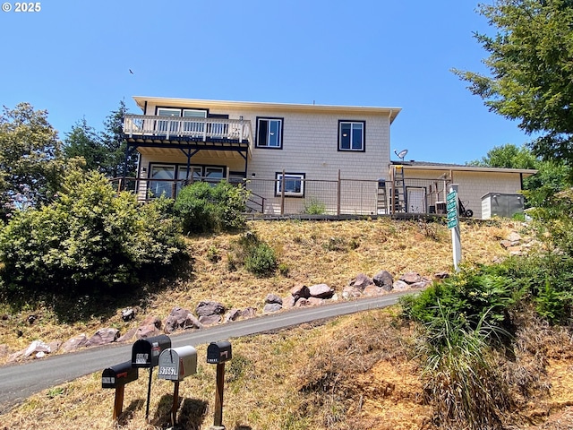 97661 Marina Heights Loop, Brookings, OR 97415 - rear view of property