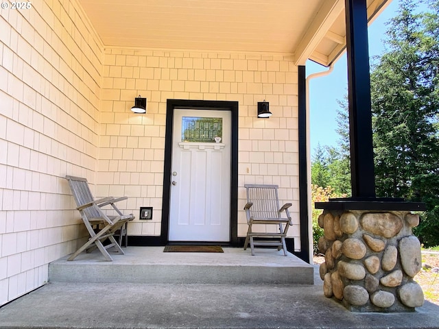 97661 Marina Heights Loop, Brookings, OR 97415 - entrance to property with covered porch