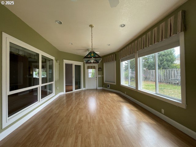 15732 NE Russell St, Portland, OR 97230 - view of unfurnished sunroom