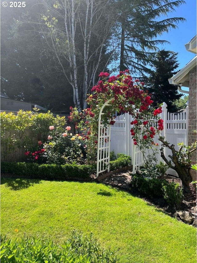 3553 NW 163rd Ct, Beaverton, OR 97006 - view of yard