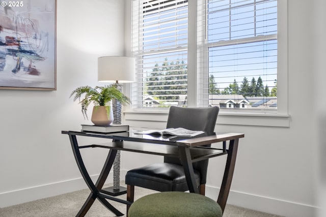 2522 S Lydia Loop, Hubbard, OR 97032 - carpeted home office featuring baseboards and healthy amount of natural light