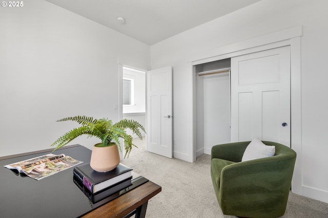 2522 S Lydia Loop, Hubbard, OR 97032 - sitting room featuring light colored carpet and baseboards