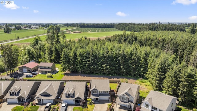 2522 S Lydia Loop, Hubbard, OR 97032 - aerial view of sparsely populated area featuring nearby suburban area