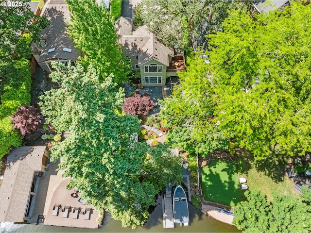 17367 Canal Cir, Lake Oswego, OR 97035 - view from above of property