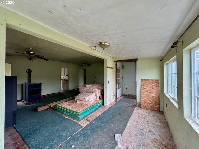 view of patio / terrace with ceiling fan