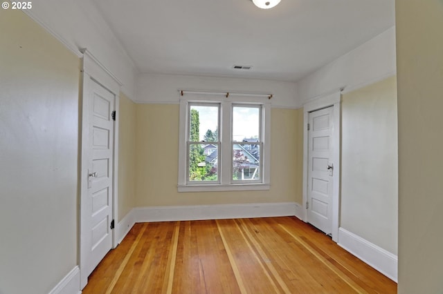 3607 NE 13th Ave, Portland, OR 97212 - unfurnished bedroom with light wood-style floors and baseboards
