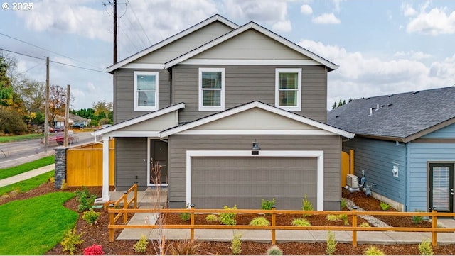 283 Stella St, Salem, OR 97301 - view of front of property featuring a garage