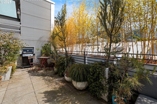 323 NW 13th Ave Unit 404, Portland, OR 97209 - view of patio with area for grilling