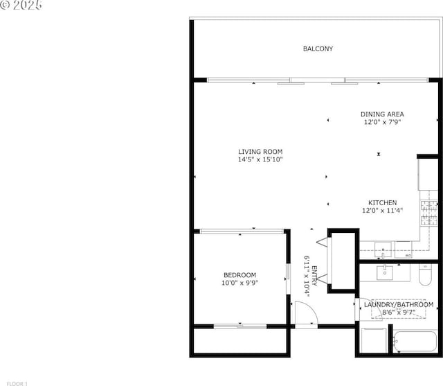 323 NW 13th Ave Unit 404, Portland, OR 97209 - view of property floor plan