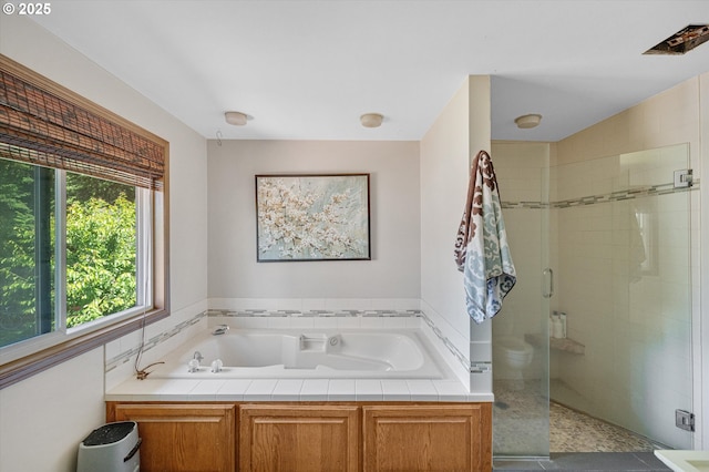 20685 SW Siletz Ct, Tualatin, OR 97062 - full bathroom featuring a stall shower and a bath