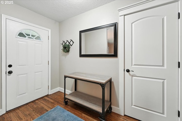 3002 17th Ave, Forest Grove, OR 97116 - entrance foyer with wood finished floors and a textured ceiling