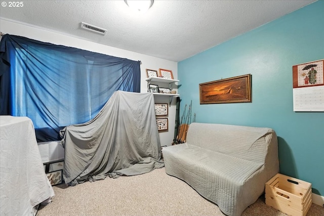 3002 17th Ave, Forest Grove, OR 97116 - sitting room featuring carpet floors and a textured ceiling
