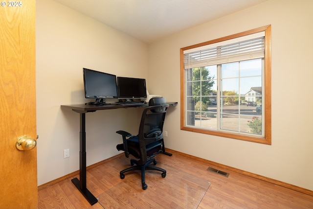 12015 SE Regal Ct, Clackamas, OR 97015 - office space featuring wood finished floors and baseboards