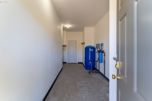 20700 SE Cherry Blossom Ln, Amity, OR 97101 - hall featuring carpet floors and baseboards