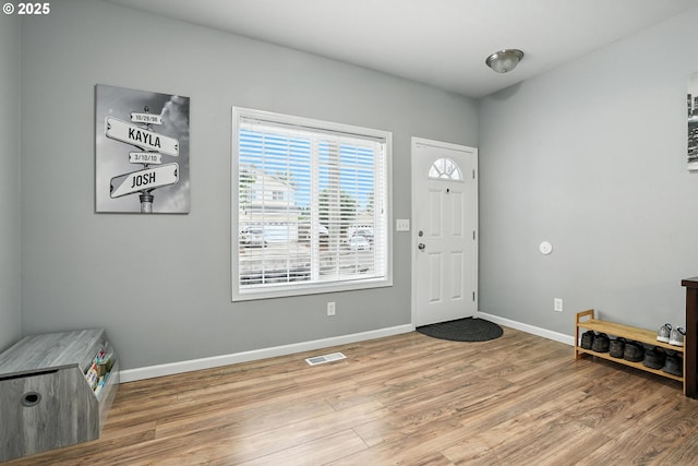 2137 N Q St, Washougal, WA 98671 - foyer with healthy amount of natural light and wood finished floors