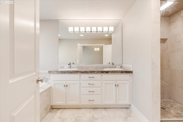 2107 NW Village Cir, Portland, OR 97229 - full bath with tiled shower and double vanity