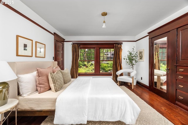 2517 NE 21st Ave, Portland, OR 97212 - bedroom featuring wood finished floors and baseboards