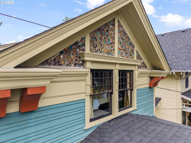 2517 NE 21st Ave, Portland, OR 97212 - view of side of property with roof with shingles