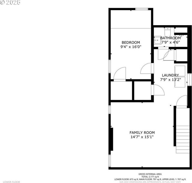 2517 NE 21st Ave, Portland, OR 97212 - view of property floor plan