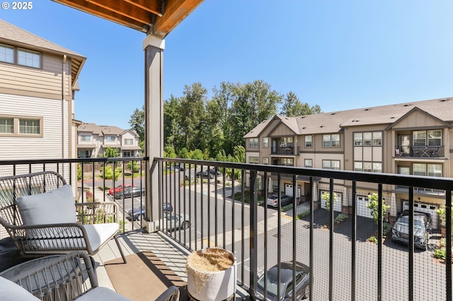 17182 SW Appledale Rd Unit 302, Beaverton, OR 97007 - balcony with a residential view